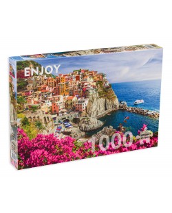 Puzzle Enjoy de 1000 piese - Cinque Terre, Italy